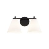 Fusion Pavia 2 Light Bath Vanity 15.75 Inch Wide by Justice Design - FSN-8362