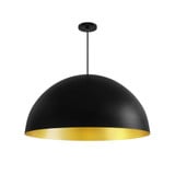 Elias 6 Light Dome Pendant 16.5 Inch and 31.5 Inch Wide by Justice Design - NSH-9843