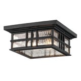 Beacon Square 2 Light 12 Inch Wide Outdoor Flush Mount by Kichler - 49834