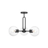 Codyn 3 Light 22 Inch Wide Semi Flush Mount by Visual Comfort Studio - 7755703