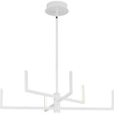 Pivot 6 Light Large Chandelier by Progress - P400260