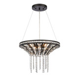 Fantania 4 Light Chandelier 12 Inch Tall and 18 Inch Wide by Atlas - CL11167