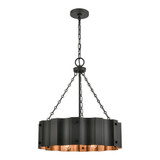 Clausten 4 Light Chandelier 23 Inch Tall and 21 Inch Wide by Atlas - CL11126