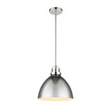 Somerville 1 Light Pendant 12.5 Inch Tall and 12 Inch Wide by Atlas - CL11828