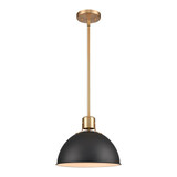 Zayne 1 Light Pendant 9.75 Inch Tall and 12 Inch Wide by Atlas - CL11850