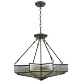 Decostar 4 Light Chandelier 22 Inch Tall and 25 Inch Wide by Atlas - CL12198