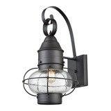 Onion 1 Light Outdoor Wall Sconce 18 Inch Tall and 10 Inch Wide by Atlas - OL11363