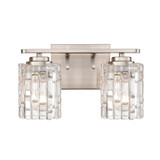 Cincinnati 2 Light Bath Vanity 7.5 Inch Tall and 12 Inch Wide by Atlas - WL11561