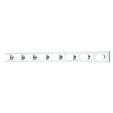 Vanity Strips 8 Light Bath Vanity 4.25 Inch Tall and 48 Inch Wide by Atlas - WL11715