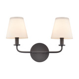 Hoyle 2 Light Bath Vanity 10.5 Inch Tall and 16 Inch Wide by Atlas - WL11641