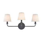 Hoyle 3 Light Bath Vanity 11.5 Inch Tall and 24 Inch Wide by Atlas - WL11642