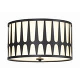 Royston 3 Light 18 Inch Wide Flush Mount by Crystorama - ROY-800