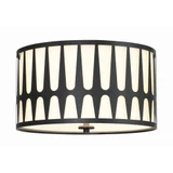 Royston 3 Light 18 Inch Wide Flush Mount by Crystorama - ROY-800