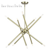 Soho 10 Light Large Chandelier by Livex - 47006