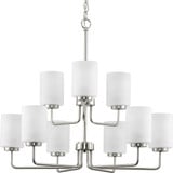 Merry 9 Light Large Chandelier by Progress - P400276