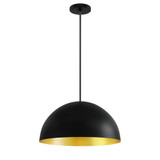 Elias 3 Light Dome Pendant 9.5 Inch and 17.75 Inch Wide by Justice Design - NSH-9841