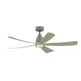 Dean's Gardens 5 Blade Ceiling Fan with DW Light Kit 52 Inch Wide by BSH - 103-BEL-1376951