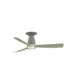 Dean's Gardens 3 Blade Flush Ceiling Fan with DW Light Kit 44 Inch Wide by BSH - 103-BEL-1376969