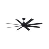 Levon Custom 8 Blade Ceiling Fan with Light Kit 64 Inch Wide by Fanimation - FPD7912-64