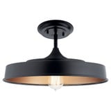 Elias 1 Light 16 Inch Wide Semi Flush Mount by Kichler - 52098