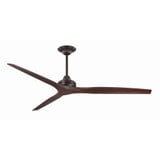 Spitfire 3 Blade Ceiling Fan 19.42 Inch Tall and 72 Inch Wide by Fanimation - FPD6721-72