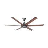 Comoam Place 6 Blade Ceiling Fan With Light Kit 72 Inch Wide - 2588-BEL-1394060