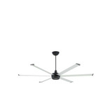 Vuizeit Court 6 Blade Ceiling Fan 19 Inch Tall and 84 Inch Wide - 2588-BEL-1393128