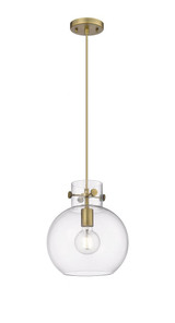 Newton Sphere 1 Light Mini Pendant 11.13 Inch Tall by Innovations - 410-1PM-G410-10
