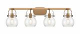 Pilaster II Sphere 4 Light Bath Vanity 36.5 Inch Wide by Innovations - 423-4W-G410-6