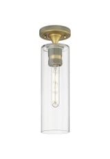 Crown Point 1 Light 15 Inch Tall Flush Mount by Innovations - 434-1F-G434-12