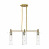 Crown Point 3 Light Oversized Island Pendant 14.75 Inch Tall by Innovations - 434-3I-G434-12