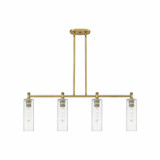 Crown Point 4 Light Oversized Island Pendant 14.75 Inch Tall by Innovations - 434-4I-G434-12