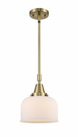 Bell 1 Light Small Stem Hung Pendant 11.13 Inch Tall by Innovations - 447-1S-G7