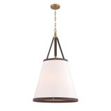 Callahan 6 Light Pendant 37.5 Inch Tall and 21 Inch Wide by Crystorama - CAL-2406