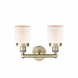 Bell 2 Light Vanity Light 15.5 Inch Wide by Innovations - 616-2W-BEL