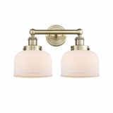 Bell 2 Light Industrial Vanity Light 15.5 Inch Wide by Innovations - 616-2W-BELL