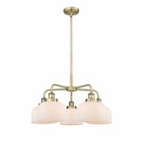 Bell 5 Light Medium Chandelier by Innovations 916-5CR-BAB-G78 - 916-5CR-G7