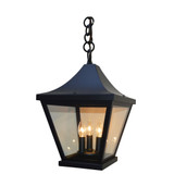 Nantes 3 Light Pendant 15 Inch Tall and 10 Inch Wide by Arroyo Craftsman - NAH-10