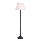 Spyglass 2 Light Floor Lamp 59.5 Inch Tall and 17 Inch Wide by Kenroy Home - 30438