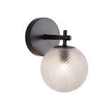 Prismatic 1 Light Wall Sconce 9.25 Inch Tall and 6 Inch Wide by Kenroy Home - 24214