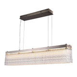 Ranenna 110W 1 LED Chandelier 10 Inch Tall and 49 Inch Wide by Kanova - KCH1104L-49