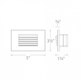 WL-LED120-C-WT | dimension