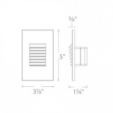 WL-LED220-AM-WT | dimension