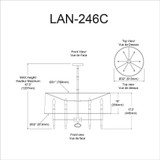 lan-246c-pc | dimension