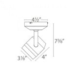MO-LED522F-827-WT | dimension