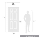 0304-SF BLK | dimension