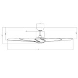 FR-W2304-62L-SB/MW | dimension