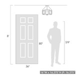 6068-SF BLK | dimension