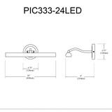 PIC333-24LED-SC | dimension