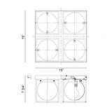 X03804BK | dimension
